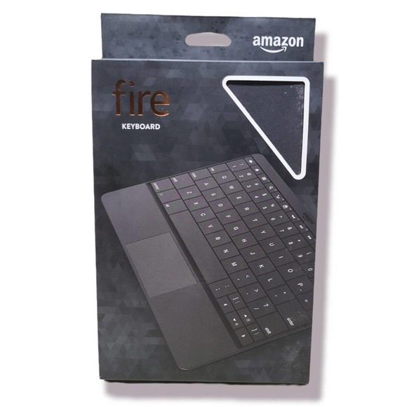 NEW! OEM Amazon Fire HDX 8.9 KEYBOARD 4th Gen Black NIB - Picture 1 of 2